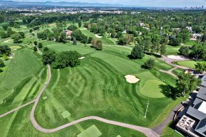 Cherry Hills 9th Reverse Aerial